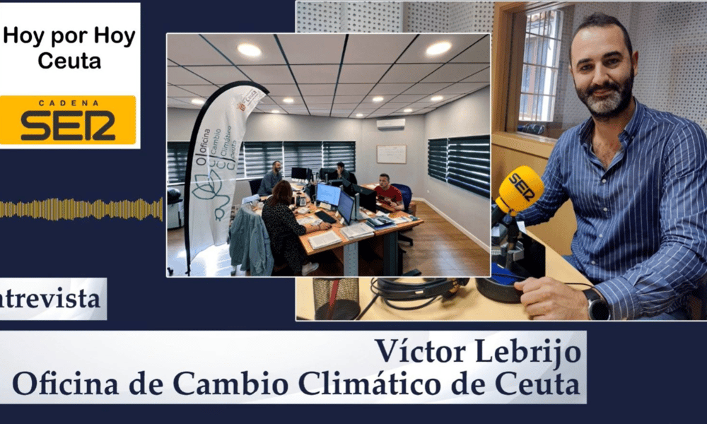 Entrevista Victor Lebrijo (Técnico de la Oficina de Cambio Climático de Ceuta)