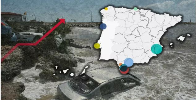 La crisis climática ya duplica el ritmo de subida del nivel del mar en la costa española